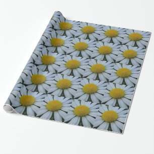 Weißes Papier Chrysanthemum Geschenkpapier