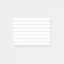 Weißes Papier Post-it Klebezettel