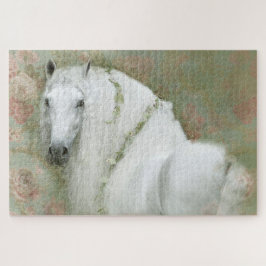 Weißes Pferd - Puzzle