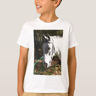 Weißes Pferd T-Shirt
