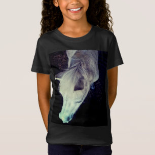 Weißes Pferd T-Shirt