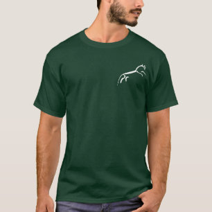 Weißes Pferd (Uffington Schloss) - Taschen-Motiv T-Shirt