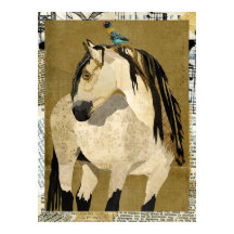 WEIßES PFERD & VOGEL Kunst