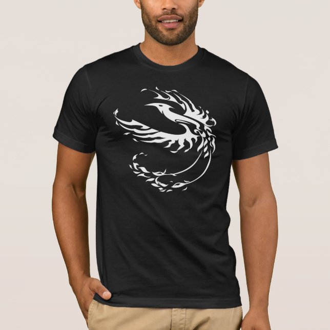Weißes Phoenix T-Shirt (Vorderseite)