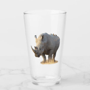 Weißes Rhino-Glas Glas