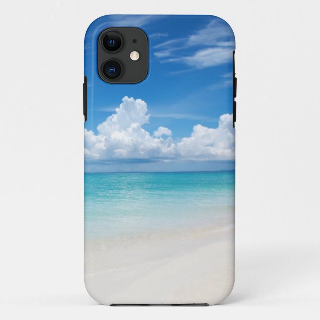 Weißes sandiger Strand iPhone 5/5s Case-Mate iPhone Hülle (Rückseite)