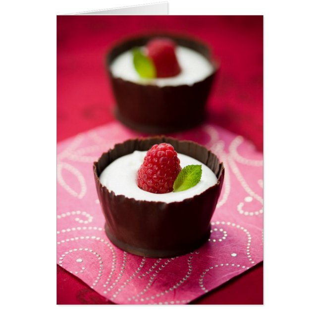 Weißes Schokoladenmousse (Vorne)