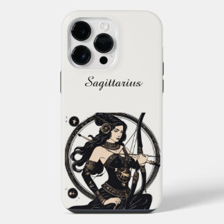 Weißes Schütze-Sternzeichen-iPhone / iPad-Case iPhone 14 Pro Max Hülle