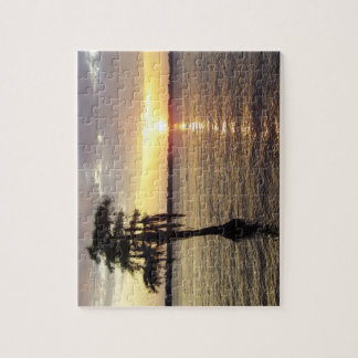 Weißes See NC-Puzzlespiel Puzzle