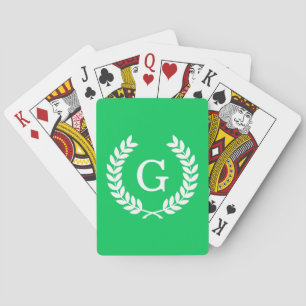 Weißes Spielkarten