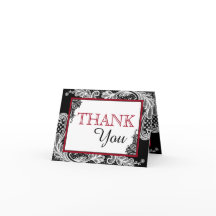 Weißes Spitze-Schwarzes moderner Goth danken Ihnen