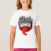 Weißes T-Shirt mit auffälligem Grafikdruck 