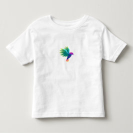 Weißes T-Shirt mit farbenfrohem Grafikdruck