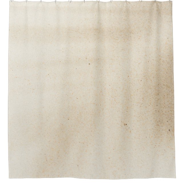 Weißes Textil mit schwarzem Schatten Duschvorhang (Vorderseite)