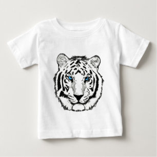 Weißes Tigerkleinkind T-Shirt