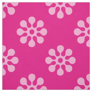 Weißes transparentes des Retro Musters der Blumen Stoff