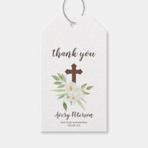 Weißes und grünes Blumenkreuz Erste Heilige Kommun