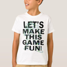 Weißes und grünes Line-Art-T-Shirt-Design