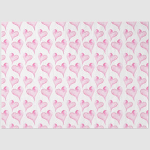 Weißes und rosafarbenes Teppichpapier Seidenpapier