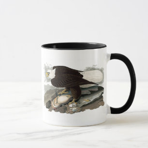Weißes vorangegangenes Eagle   John James Audubon Tasse