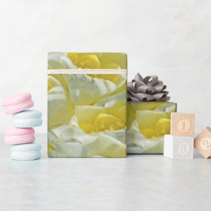 Weißes Wasser-Lilien Geschenkpapier