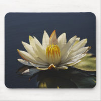 Weißes Wasser lilly mousemats - kundengerecht