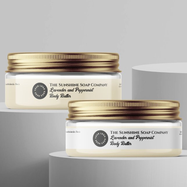 Weißes, wasserdichtes Etikett für Kosmetika 0,75 x (Von Creator hochgeladen)