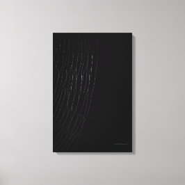 Weißes Web mit schwarzer Leinwand