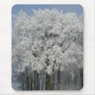 Weißes Weihnachten Mousepad