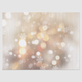 "Weißes Weihnachten" Seidenpapier