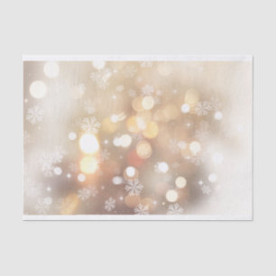 "Weißes Weihnachten" Seidenpapier