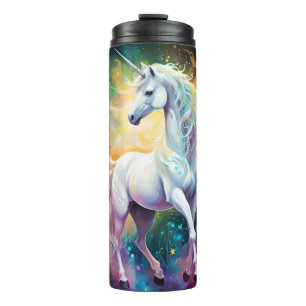 Weißes Wunder: Das spektrale weiße Einhorn Thermosbecher