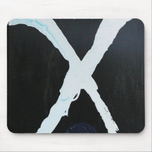 WEIßES X MOUSEPAD