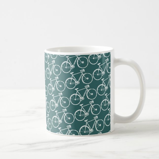 Weißfahrrad Kaffeetasse (Rechts)