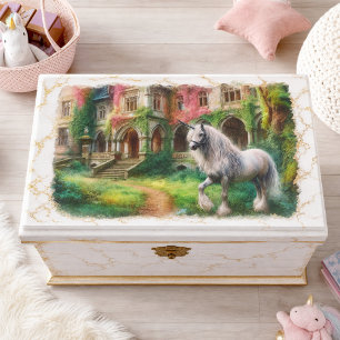 Weißfarben-Einhorn-Papier für Handwerkskunst Seidenpapier