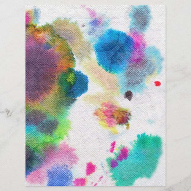 Weißfarbenpapier (Vorderseite)