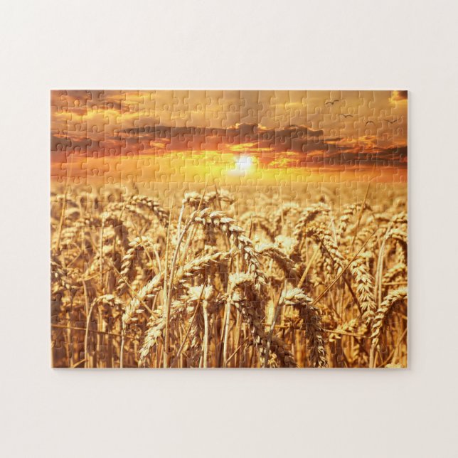 WeißfeldSunset Puzzle (Horizontal)