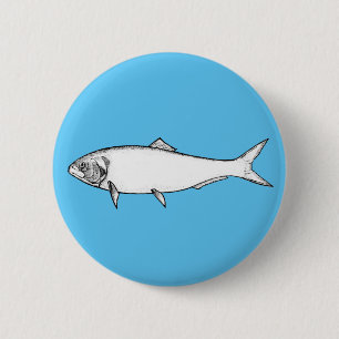 Weißfisch Button