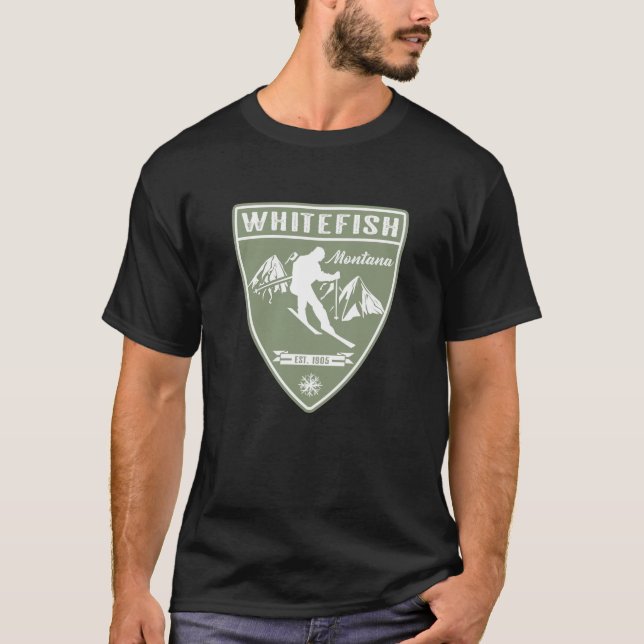 Weißfisch Montana T-Shirt (Vorderseite)