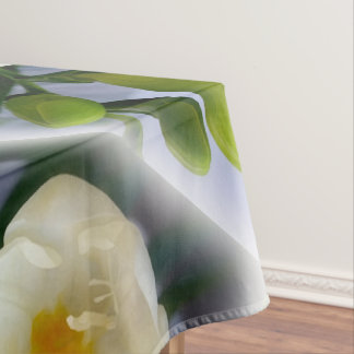 Weißgelbes Gefriermittel Tischdecke