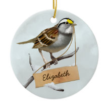 Weißgewirbelter Spatzen Anpassungsname