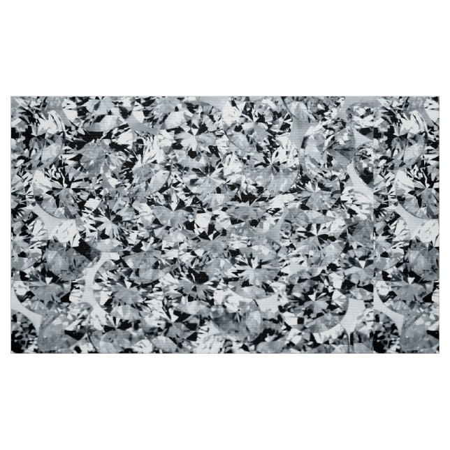 Weißglanzdiamanten Stoff (Fat Quarter (45,7 x 55,9 cm))