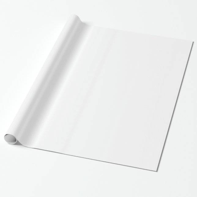 Weißglanzpapier Geschenkpapier (Ungerollt)