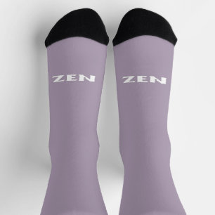 Weißgraue Zen-Premiumsocken Socken