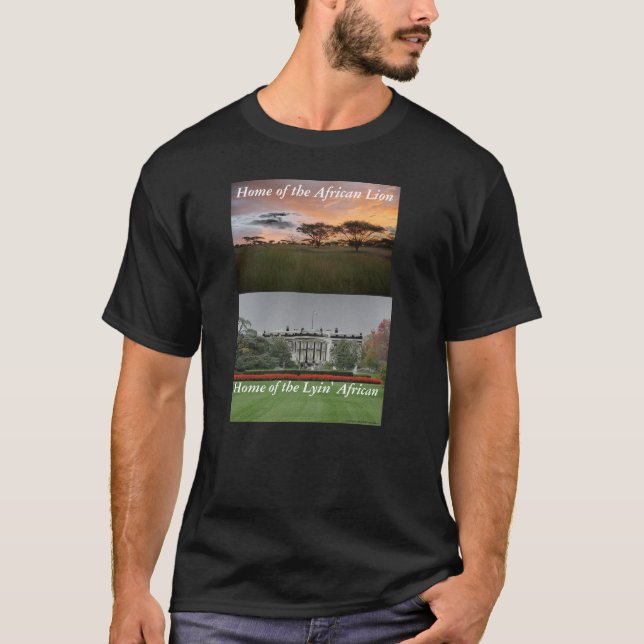 WeißHouse, Serengeti, Sunset_Mbalageti, Zuhause O… T-Shirt (Vorderseite)