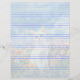 Weißkatzenverkleidung - 8,5" x 11" Stationierblech