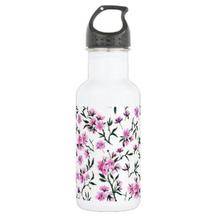 Weißkirschblüte Edelstahlflasche