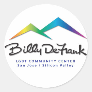 Weißkleber Runder Aufkleber