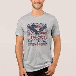 Weißkopfseeadler 250 Jahre Freiheit Tri-Blend Shirt