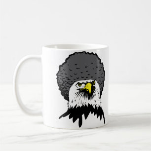 Weißkopfseeadler Afro Lustiger Becher Reisebecher Tasse